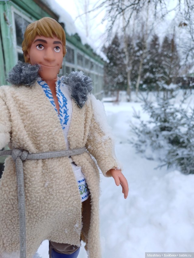 Как Ваня снег чистил — Куклы Disney Animators и Принцессы Диснея: Disney Store