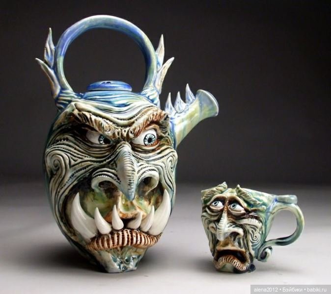 Кото-чайники, кото-подсвечники от Mitchell Grafton (Митчелла Графтона)