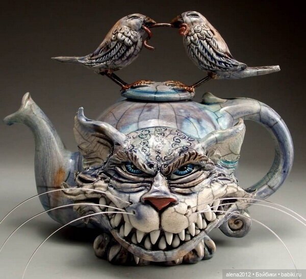 Кото-чайники, кото-подсвечники от Mitchell Grafton (Митчелла Графтона)