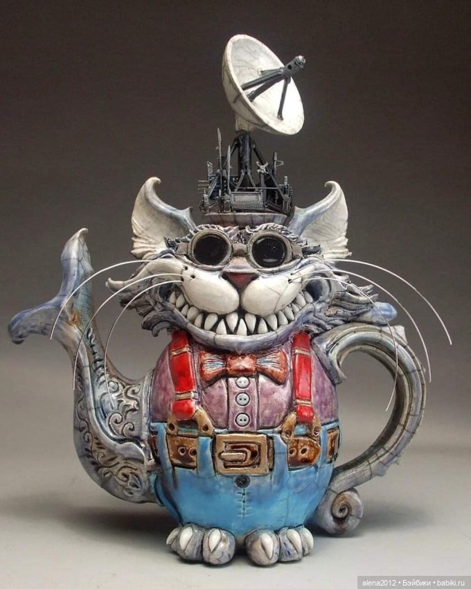 Кото-чайники, кото-подсвечники от Mitchell Grafton (Митчелла Графтона) (фото 5)