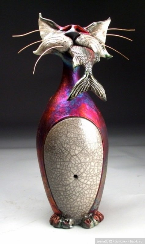 Кото-чайники, кото-подсвечники от Mitchell Grafton (Митчелла Графтона)