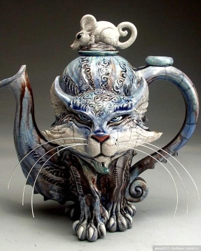 Кото-чайники, кото-подсвечники от Mitchell Grafton (Митчелла Графтона) (фото 9)