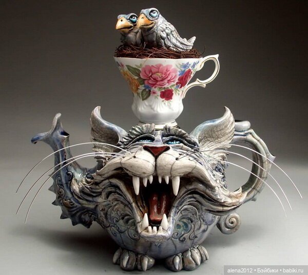 Кото-чайники, кото-подсвечники от Mitchell Grafton (Митчелла Графтона)