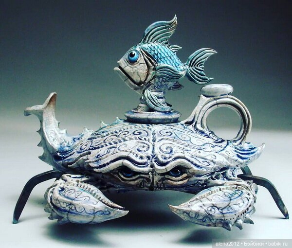 Кото-чайники, кото-подсвечники от Mitchell Grafton (Митчелла Графтона)