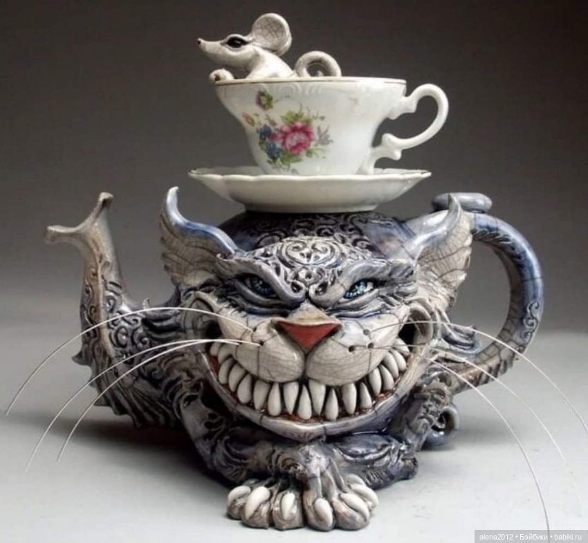 Кото-чайники, кото-подсвечники от Mitchell Grafton (Митчелла Графтона)