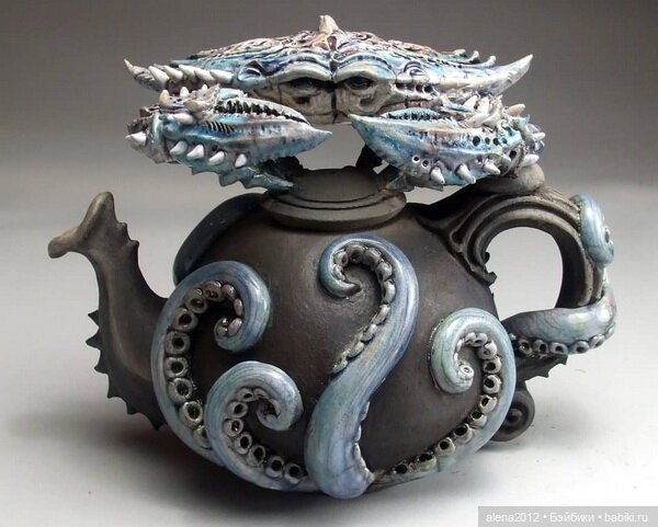 Кото-чайники, кото-подсвечники от Mitchell Grafton (Митчелла Графтона)