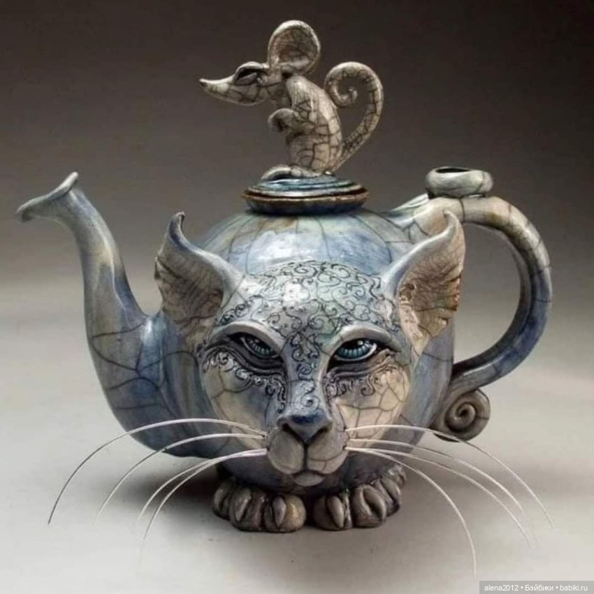 Кото-чайники, кото-подсвечники от Mitchell Grafton (Митчелла Графтона)