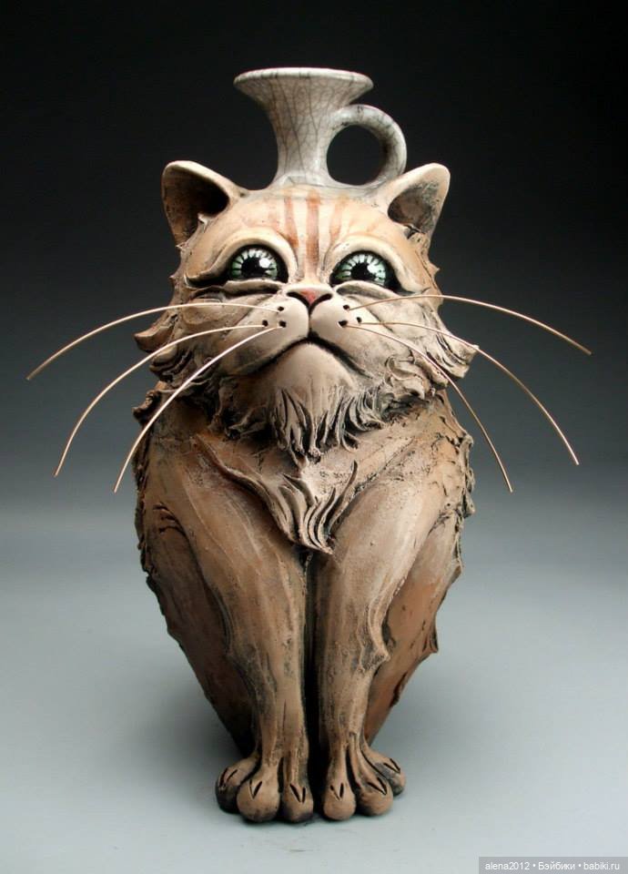 Кото-чайники, кото-подсвечники от Mitchell Grafton (Митчелла Графтона)