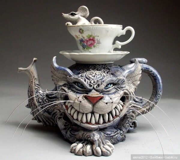 Кото-чайники, кото-подсвечники от Mitchell Grafton (Митчелла Графтона)