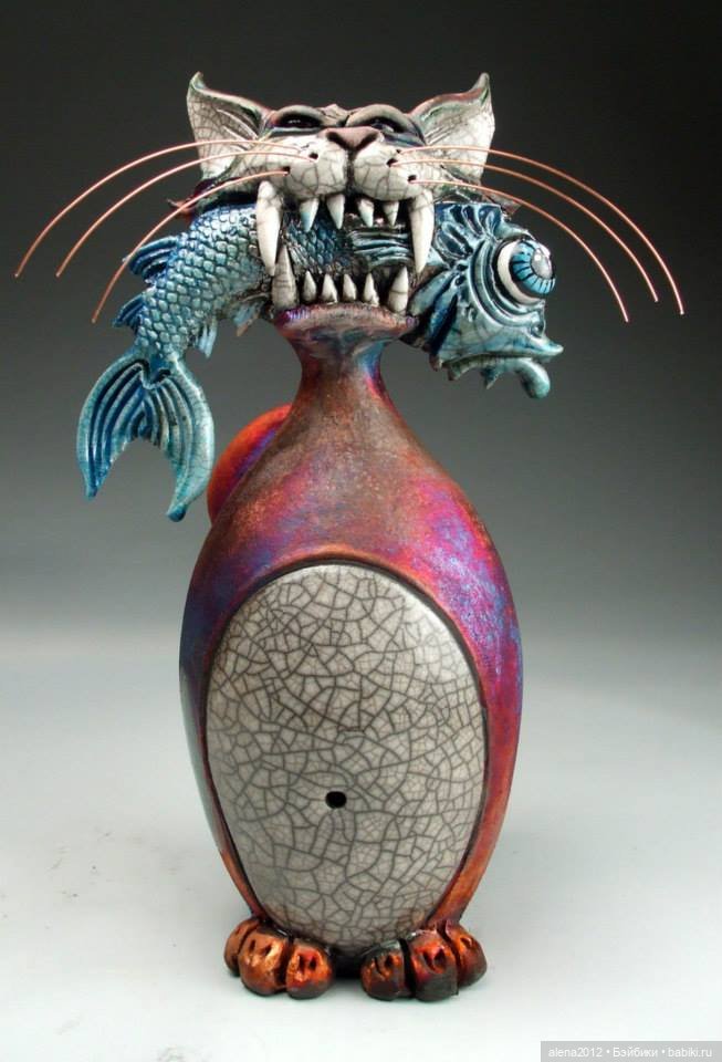 Кото-чайники, кото-подсвечники от Mitchell Grafton (Митчелла Графтона)