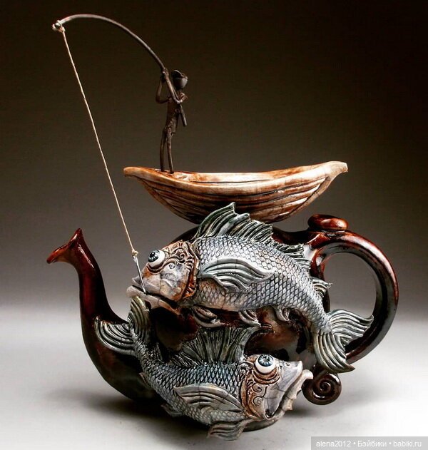 Кото-чайники, кото-подсвечники от Mitchell Grafton (Митчелла Графтона)