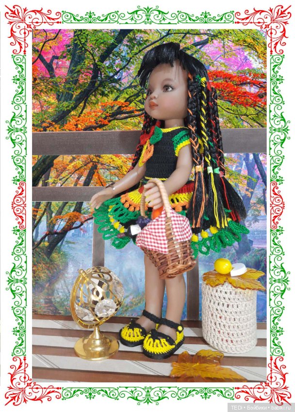 Кукла Мейли Paola Reina и создание для неё образа "Занзибар" (фото 2)