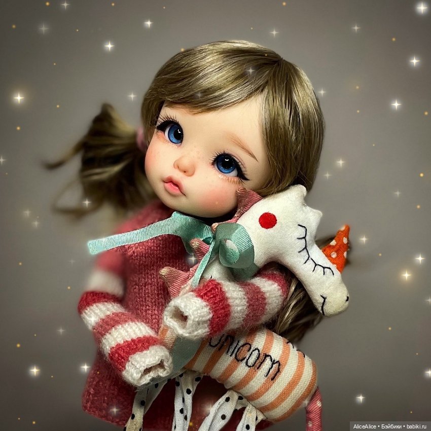 Парик для Антешки — Куклы Fairyland (ФэйриЛэнд): BJD (БЖД) (фото 3)