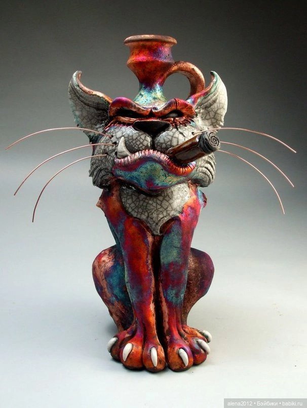 Кото-чайники, кото-подсвечники от Mitchell Grafton (Митчелла Графтона)