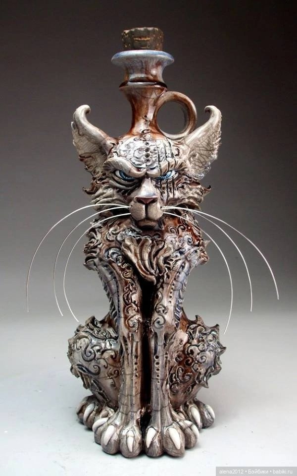 Кото-чайники, кото-подсвечники от Mitchell Grafton (Митчелла Графтона)