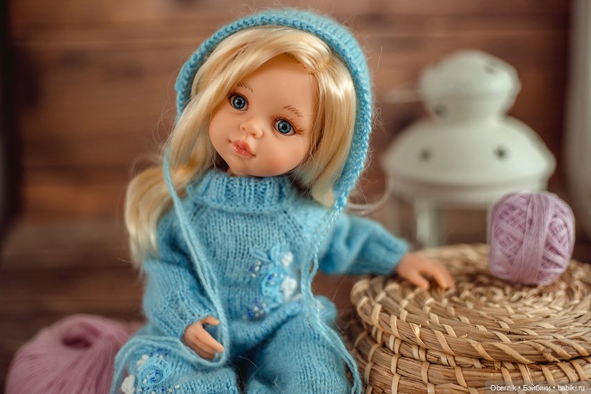 Голубой и нежно-лиловый — Одежда и обувь для кукол своими руками: фото (фото 2)