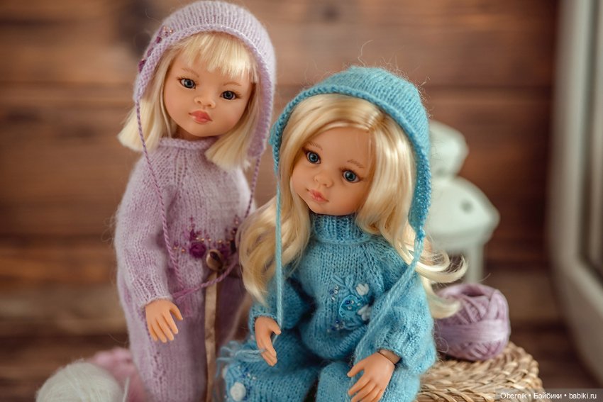 Голубой и нежно-лиловый — Одежда и обувь для кукол своими руками: фото (фото 10)