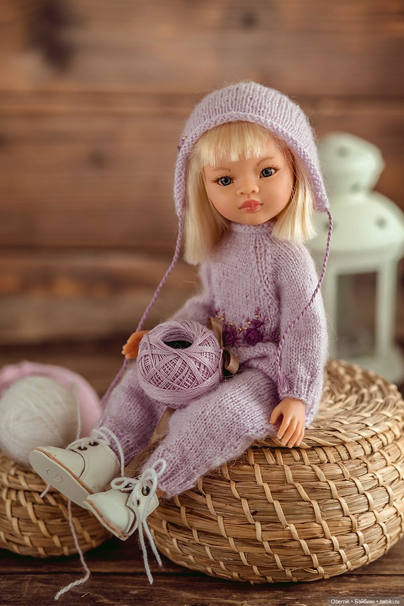 Голубой и нежно-лиловый — Одежда и обувь для кукол своими руками: фото (фото 7)