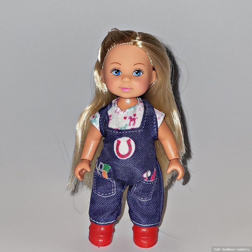 Еви и лошадки — Куклы Simba: Еви (Evi) и Штеффи (Steffi Love)