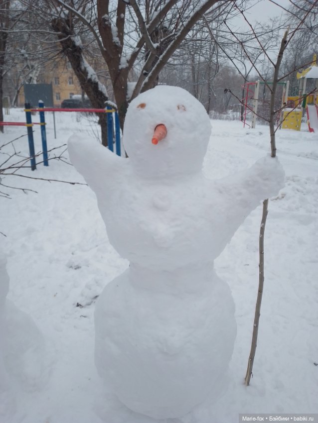 Слепим снеговика? Зима в Мариенделле