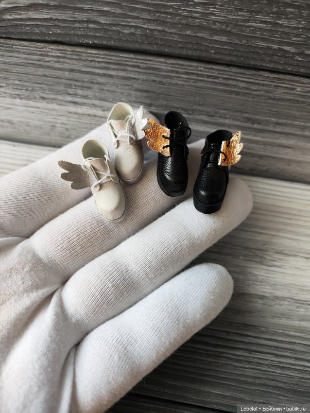 Микро обувь для Поппи Паркер и Барби с плоской стопой (фото 6)