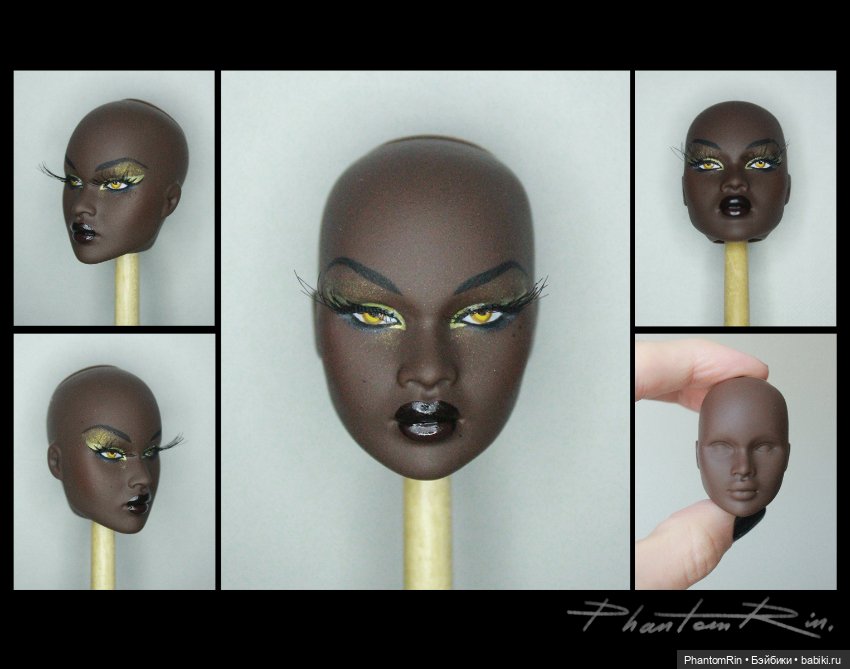 OOAK - Nadja Rhymes-001 — Портретный репейнт (ООАК) фэшн