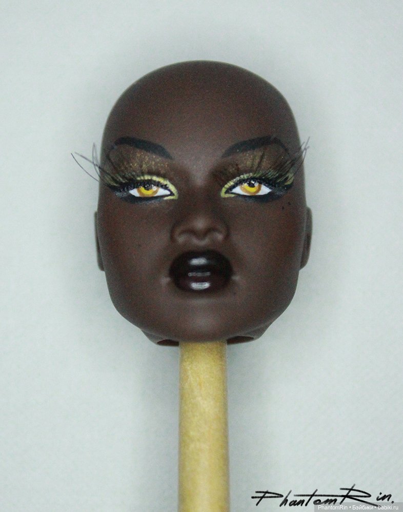 OOAK - Nadja Rhymes-001 — Портретный репейнт (ООАК) фэшн (фото 5)