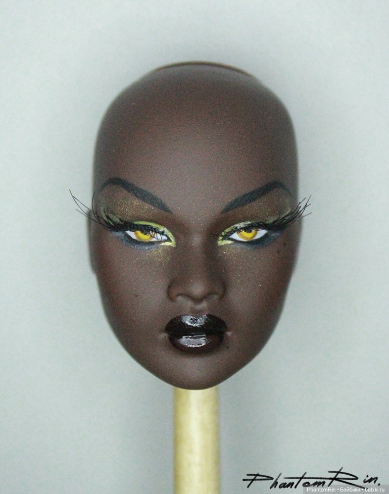 OOAK - Nadja Rhymes-001 — Портретный репейнт (ООАК) фэшн (фото 2)