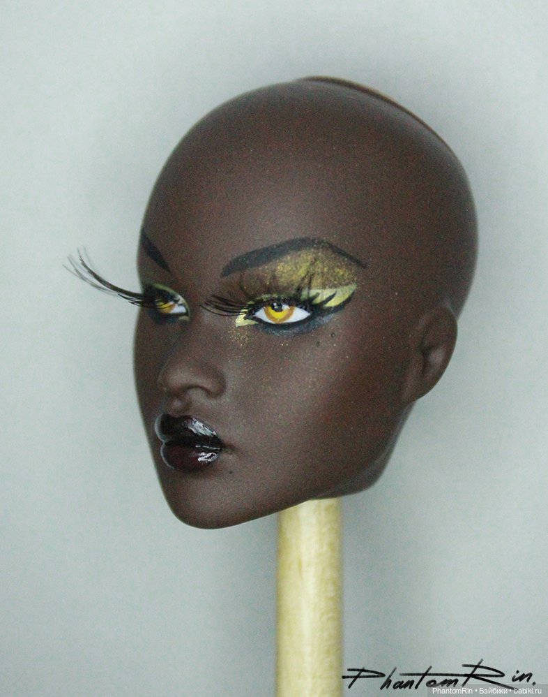 OOAK - Nadja Rhymes-001 — Портретный репейнт (ООАК) фэшн (фото 4)