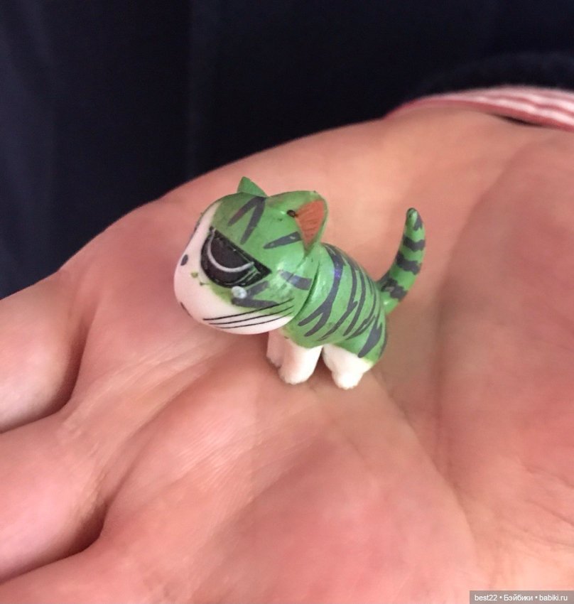 Зеленый кот — Коллекционные фигурки (разное): животные (фото 10)