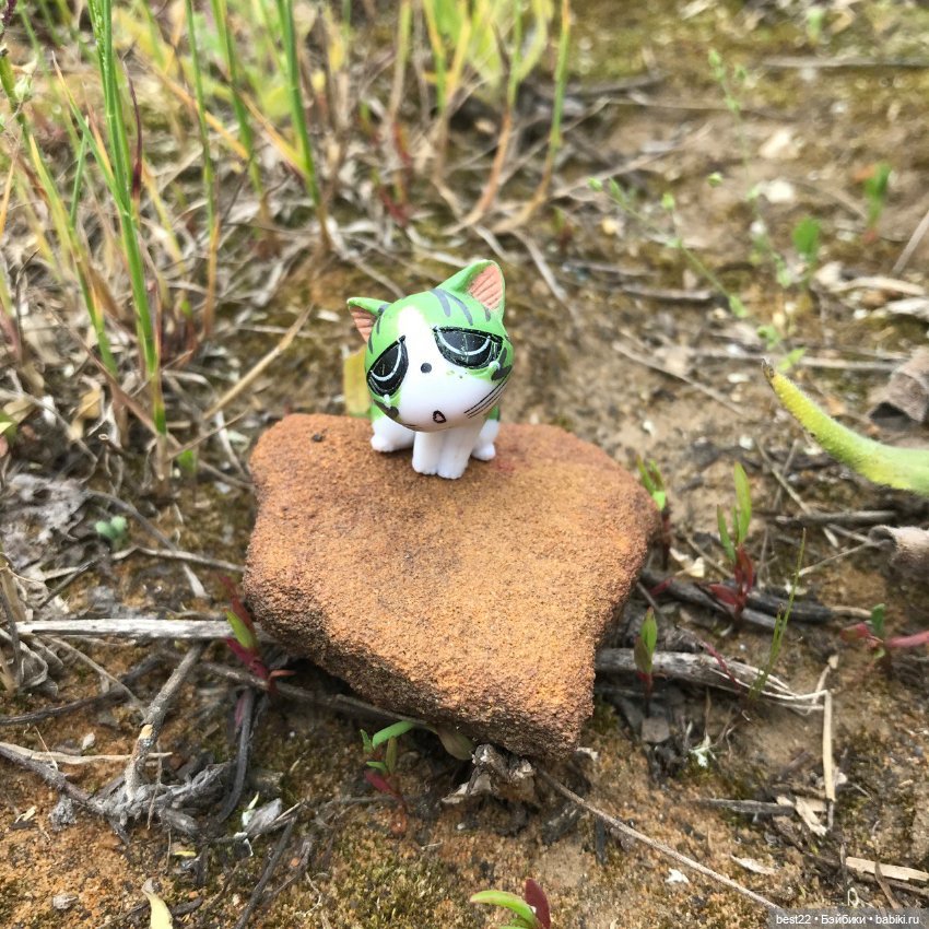Зеленый кот — Коллекционные фигурки (разное): животные (фото 8)