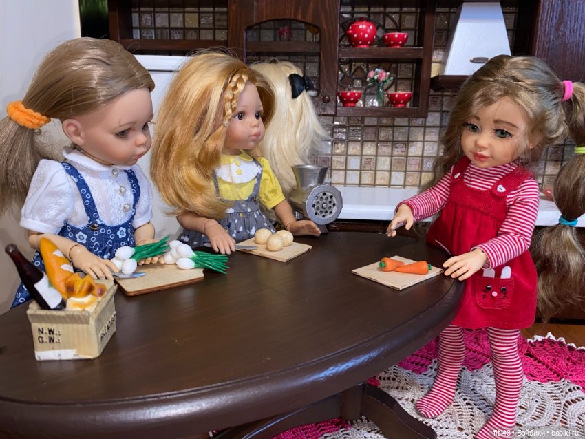 Варим суп — Куклы Paola Reina (Паола Рейна): новинки (фото 7)