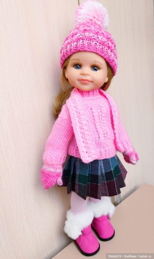 Розовая зефирка — Одежда и обувь для кукол своими руками: фото (фото 3)