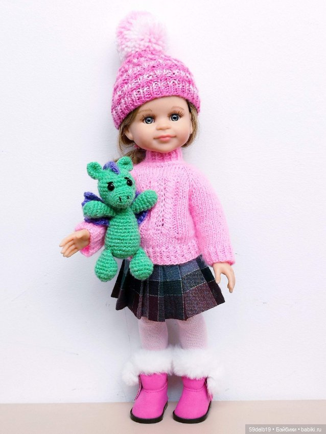 Розовая зефирка — Одежда и обувь для кукол своими руками: фото (фото 6)