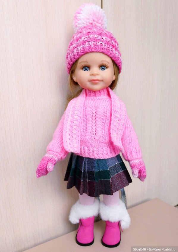 Розовая зефирка — Одежда и обувь для кукол своими руками: фото
