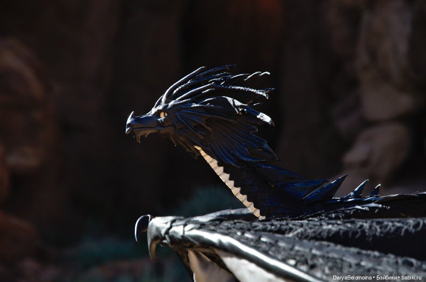 Черный дракон — Игрушки в смешанной технике (мех и глина): Арт (фото 2)