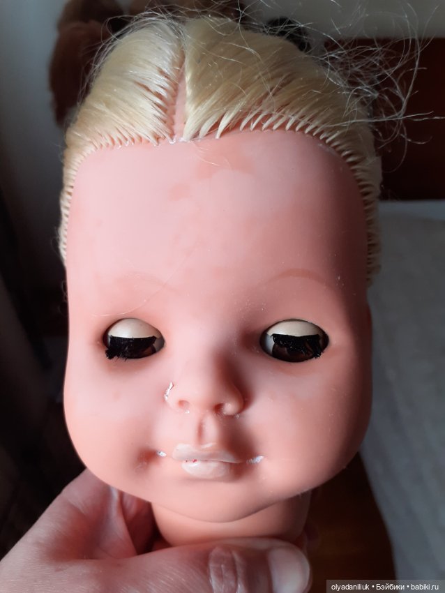 Мои эксперименты с куклами ГДР или как делать НЕЛЬЗЯ (фото 2)