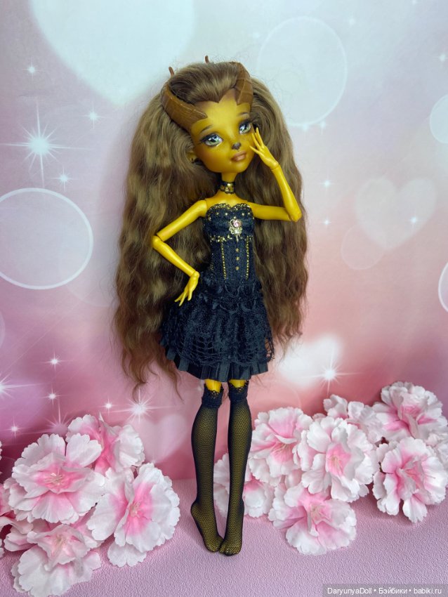 Платье для Монстер Хай — Одежда и обувь для кукол своими руками: фото (фото 2)