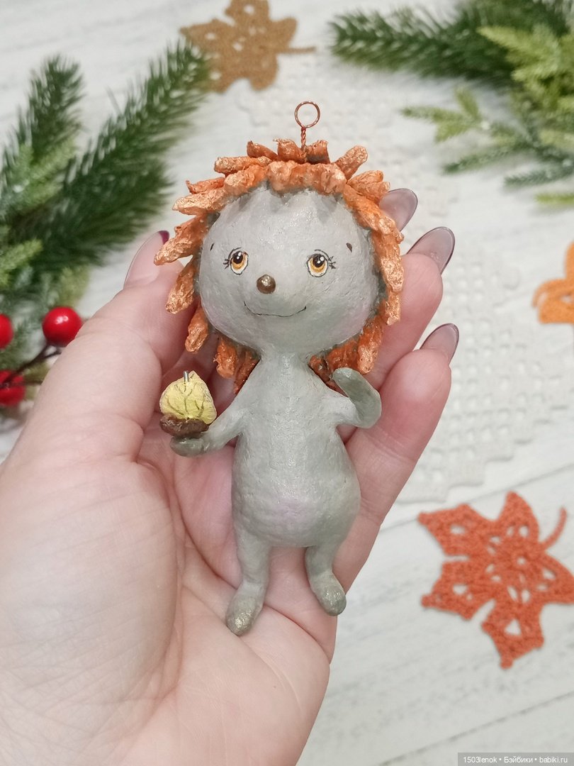 Лепка авторских игрушек и папье (фото 7)