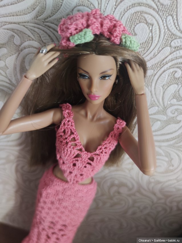 Платье для нимфы — Одежда и обувь для кукол своими руками: фото