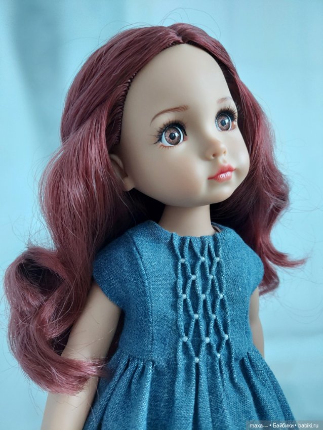 Новое платье для Вишенки — Одежда и обувь для кукол своими руками: фото (фото 3)