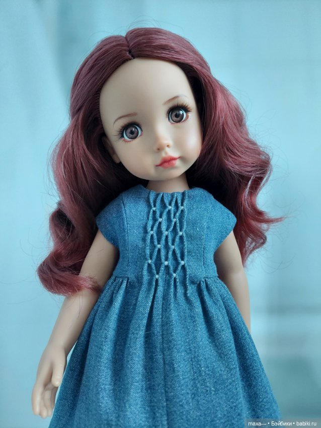 Новое платье для Вишенки — Одежда и обувь для кукол своими руками: фото (фото 2)