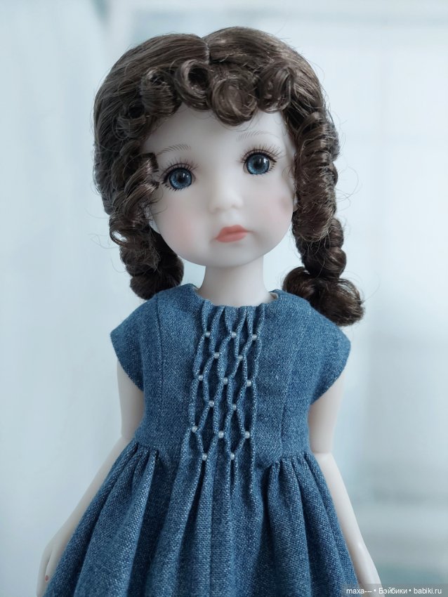 Новое платье для Вишенки — Одежда и обувь для кукол своими руками: фото (фото 6)