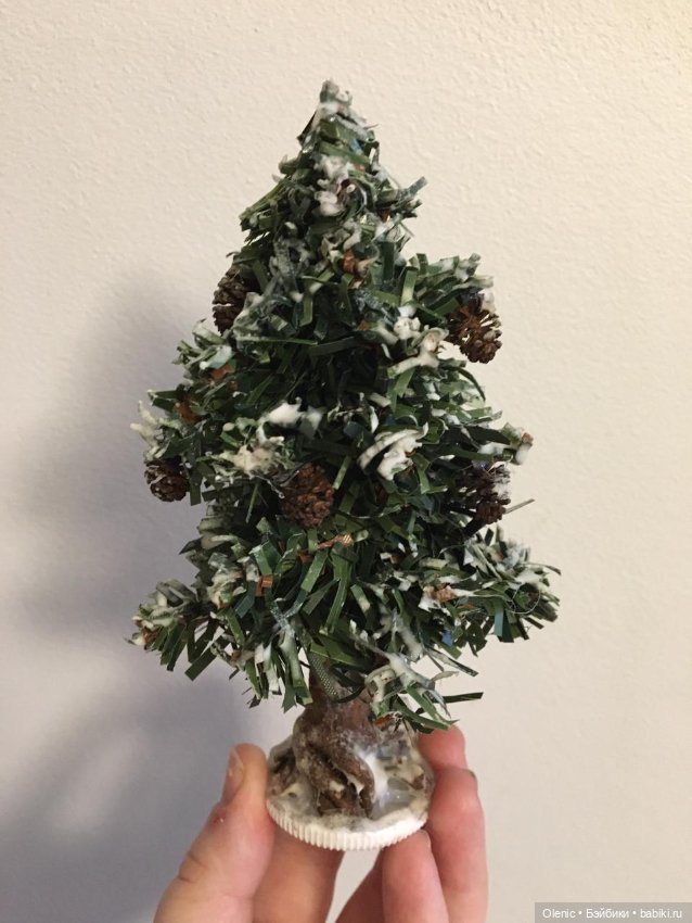 Мини шишки на елочку — Кукольная миниатюра своими руками: еда (фото 3)