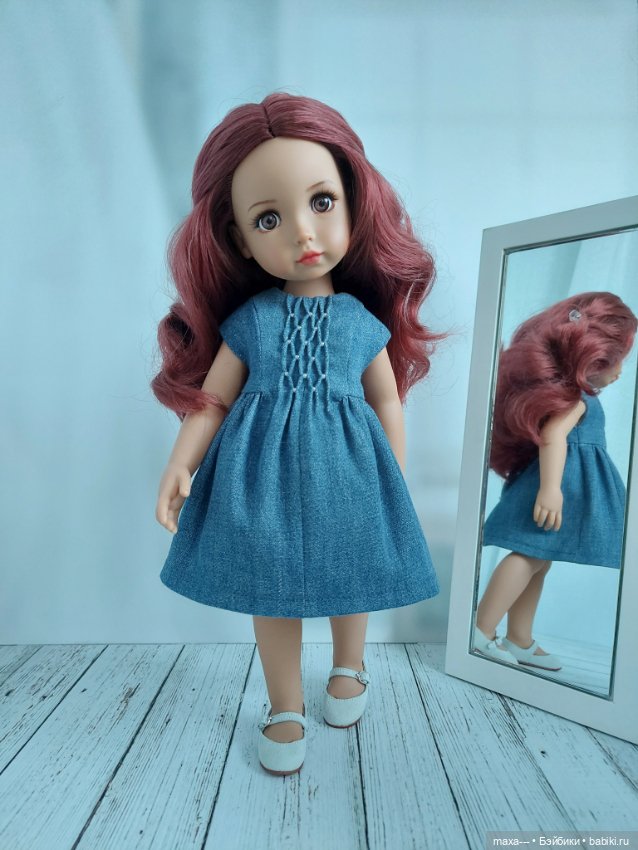 Новое платье для Вишенки — Одежда и обувь для кукол своими руками: фото
