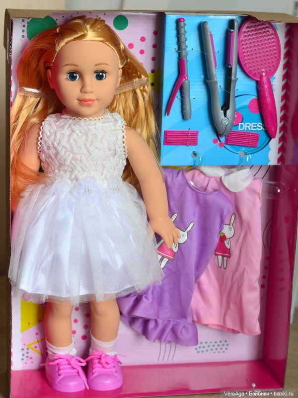 Большая девочка 47 см от Defa Lucy (фото 5)