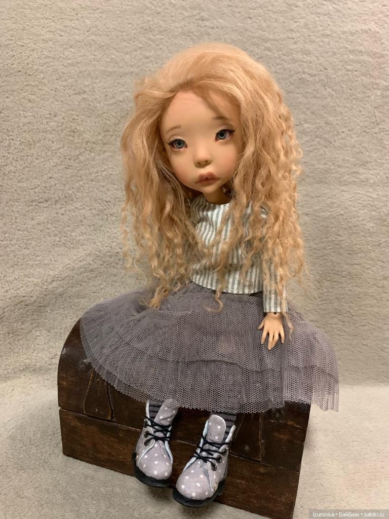 Венди примеряет парики — Авторские куклы BJD (БЖД) у нас дома: фото (фото 6)