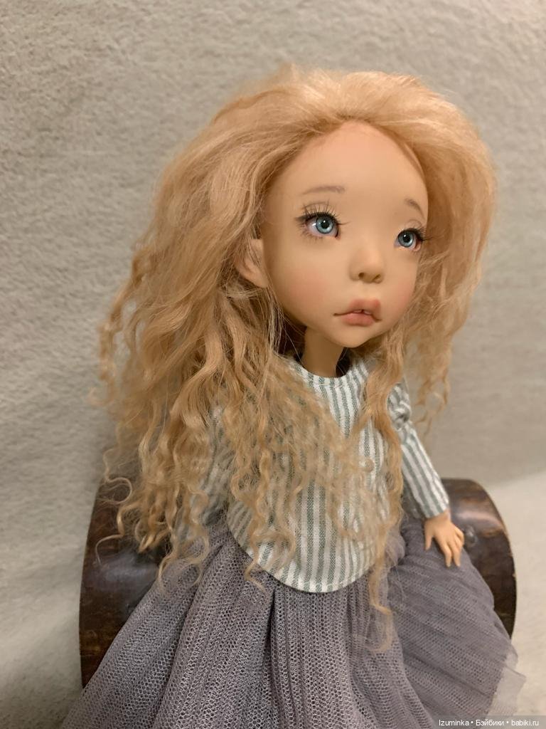 Венди примеряет парики — Авторские куклы BJD (БЖД) у нас дома: фото (фото 7)