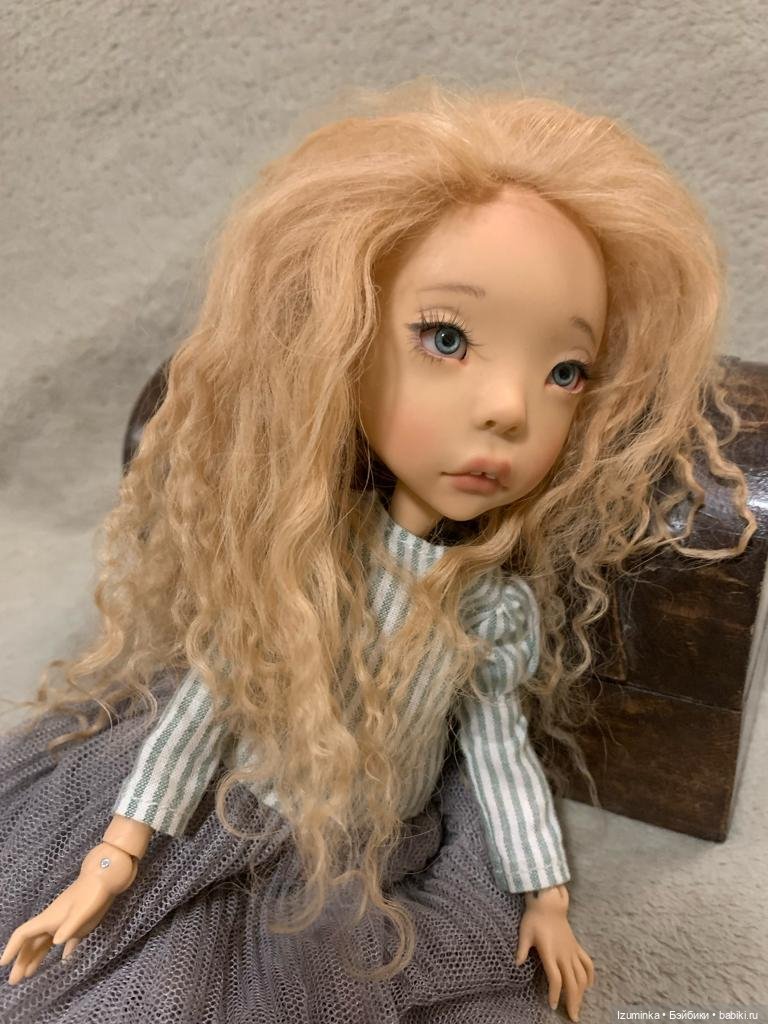 Венди примеряет парики — Авторские куклы BJD (БЖД) у нас дома: фото (фото 5)