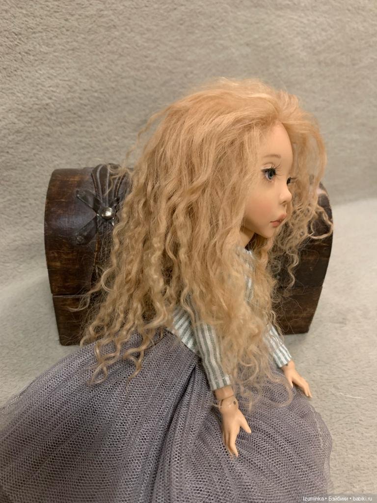 Венди примеряет парики — Авторские куклы BJD (БЖД) у нас дома: фото (фото 4)